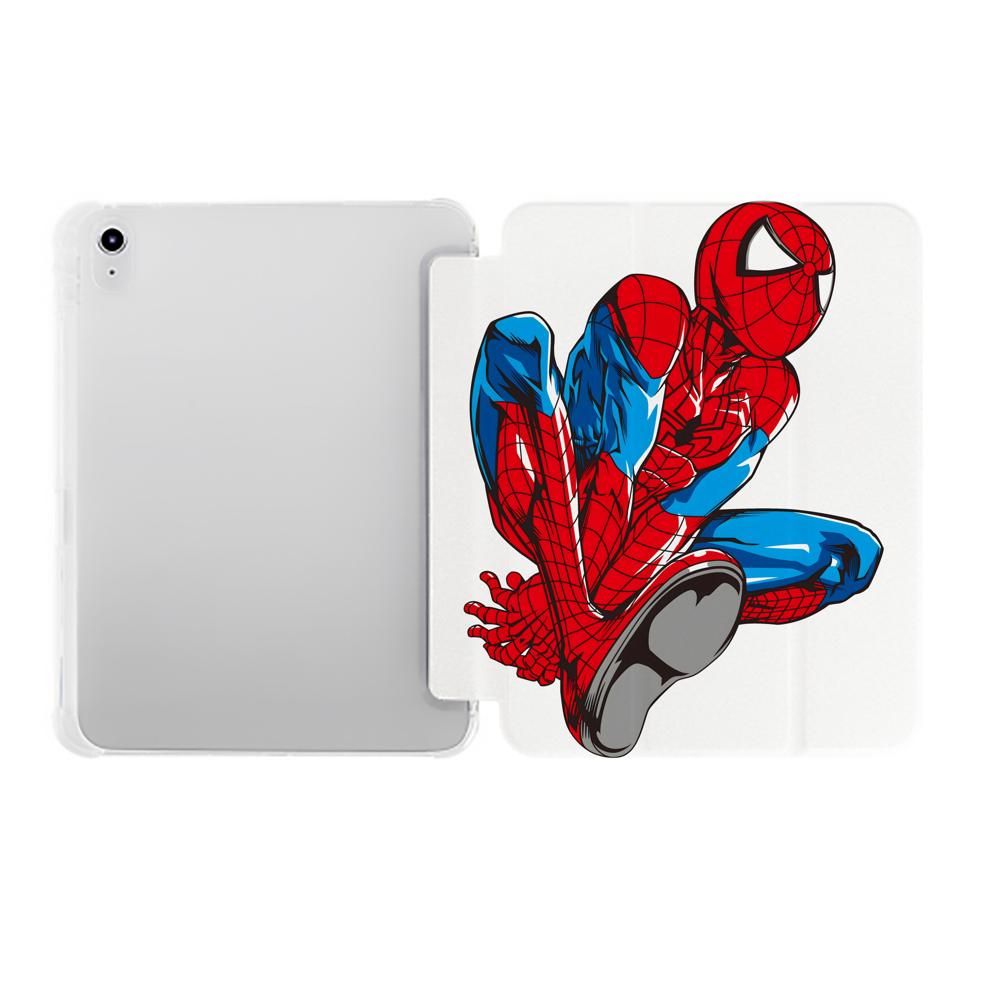 （画像用） アベンジャーズ The Avengers IPad ケース ペン収納付き 三つ折りスタンド PUレザー×シリコン 対応機種9.5/10.5/10.9インチ